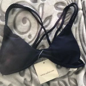 Brand new royal blue bikini top!